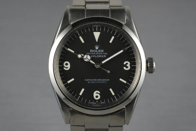 Rolex Watches: Precision and Elegance Combined –1969 Rolex Explorer 1 1016