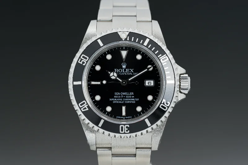 Unleash Your Style with Rolex Watches –1999 Rolex 16600 Sea-Dweller Box Full Set