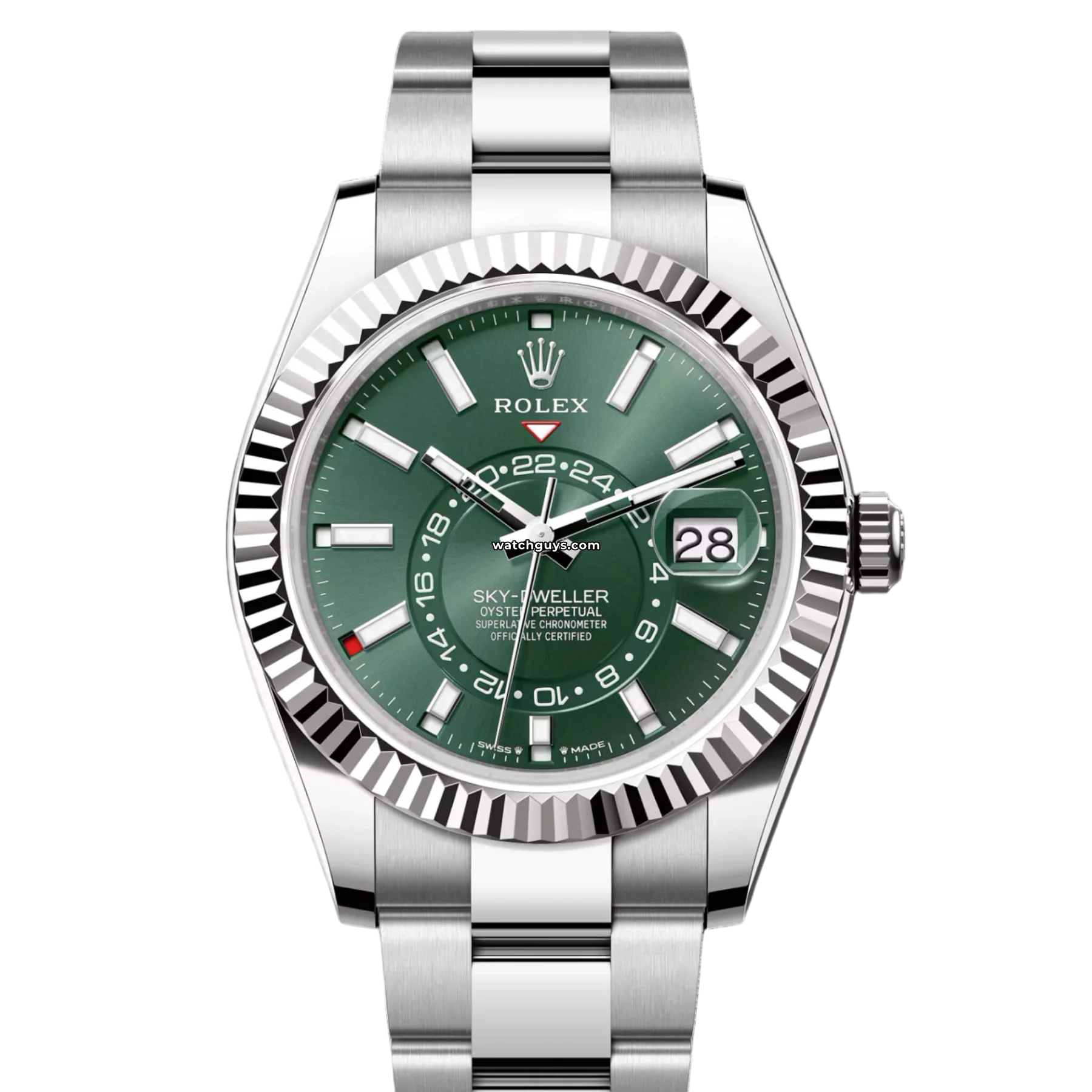 Rolex Watches: A Timeless Investment –Rolex Sky-Dweller 336934 Green Index Oyster