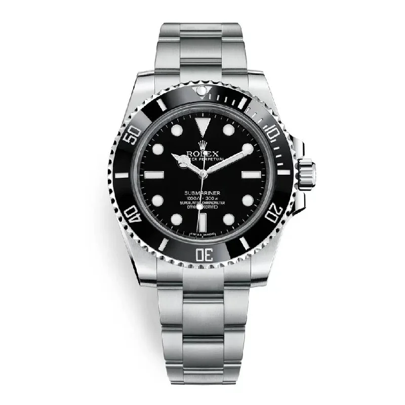 Iconic Rolex Timepieces You Can't Miss –Rolex Submariner 40mm - Ref: 114060-0002 - Black Dial, Stainless Steel Oyster Bracelet Watch