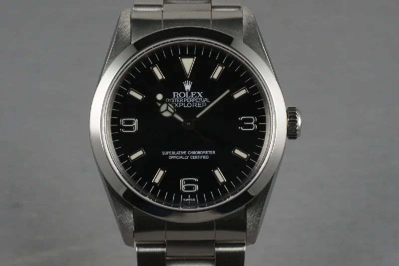 Rolex Watches – The Luxury You Deserve –Rolex Explorer 1 14270 with box and papers