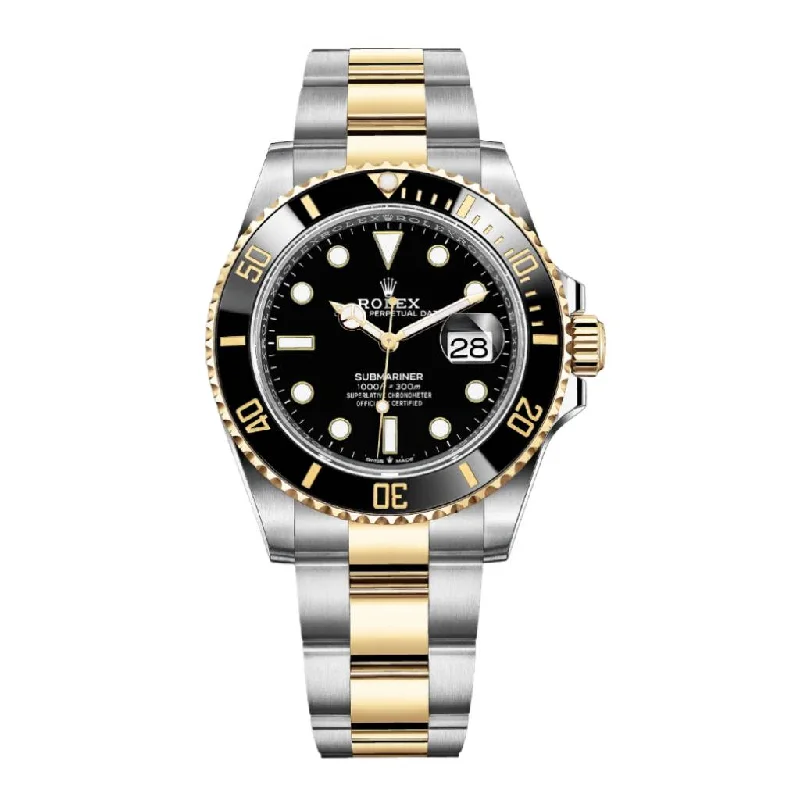 Rolex Watches: For Those Who Demand Excellence –Rolex Submariner Date 41mm - Ref: 126613ln-0002 - Black Dial, Two Tone Stainless Steel & 18K Yellow Gold Oyster Bracelet Watch