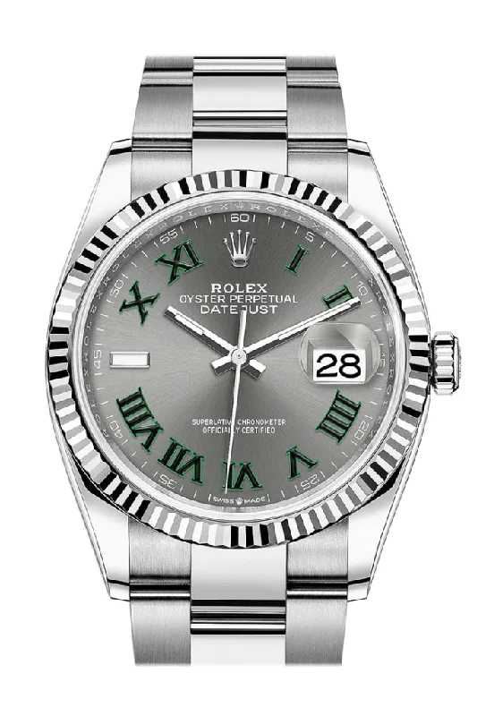 Rolex Watches: Unmatched Luxury & Craftsmanship –Rolex Datejust 36 Slate Dial Fluted Watch 126234