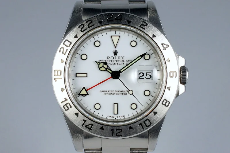 Rolex Watches: Crafted for the Elite –1995 Rolex Explorer II 16570 White Dial