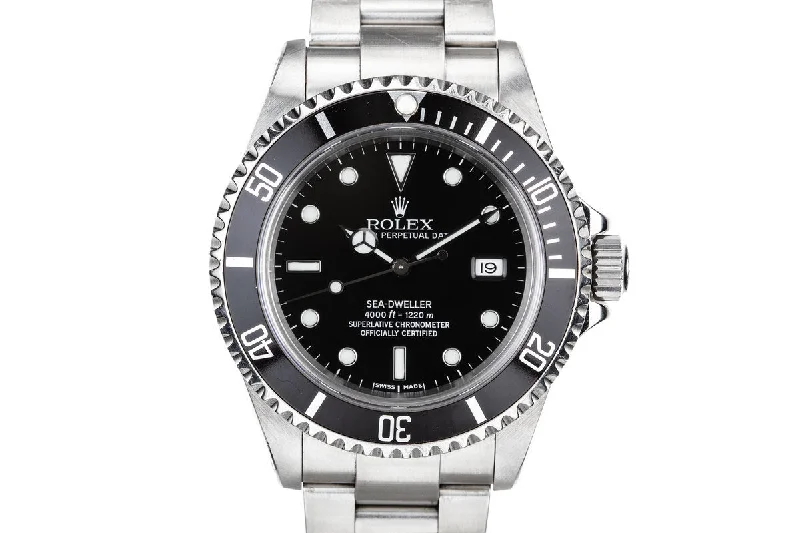 Rolex Watches for Collectors and Connoisseurs –1999 Rolex Sea-Dweller 16600