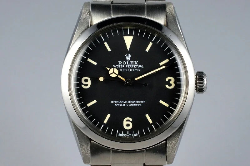 Rolex Watches: For Those Who Appreciate the Best –1985 Rolex Explorer 1 1016