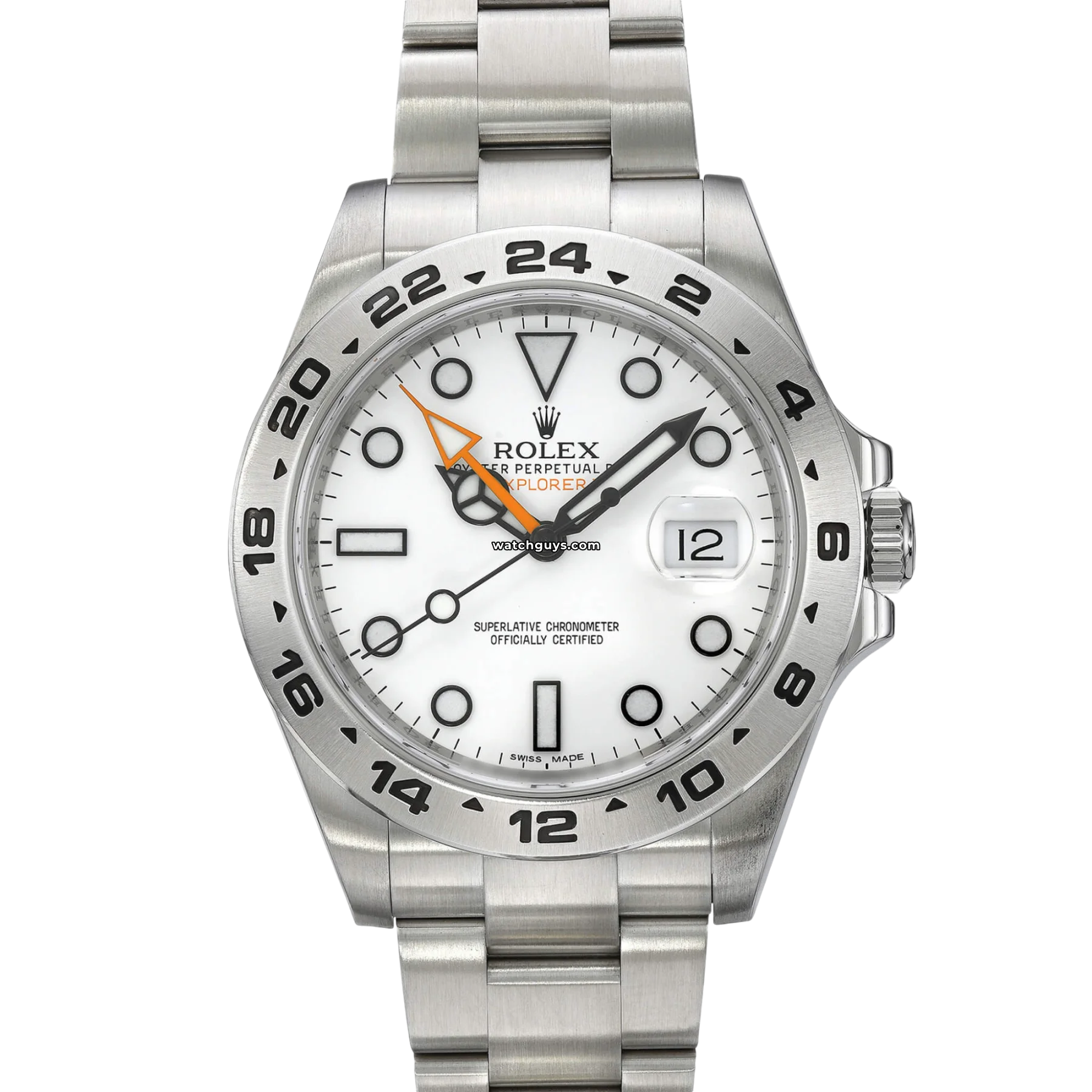 Shop Rolex Watches for Iconic Style –Rolex Explorer II 216570 White Dial