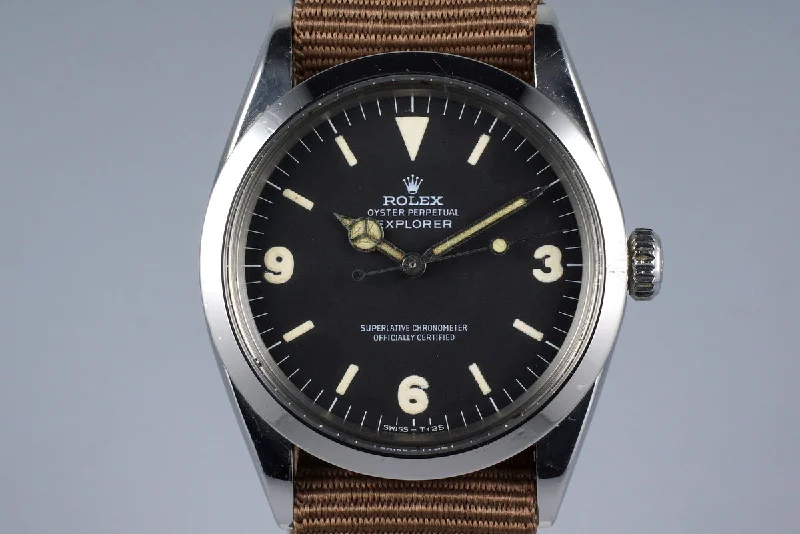 Rolex Watches: Precision, Luxury, Perfection –1967 Rolex Explorer 1 1016