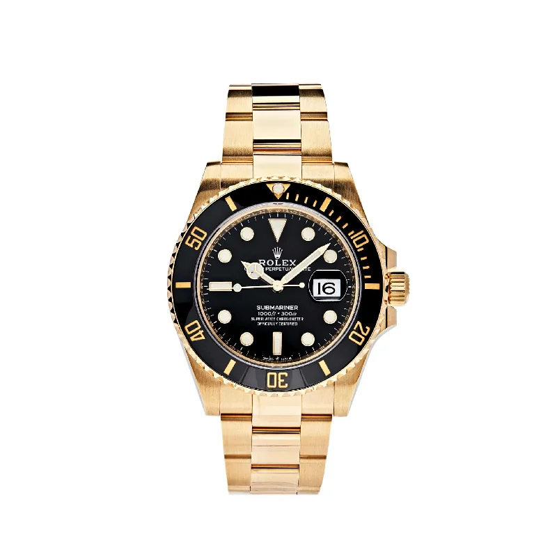 Rolex Watches: Luxury for the Modern Era –Rolex Submariner Date 126618LN Yellow Gold Black Dial (2023)