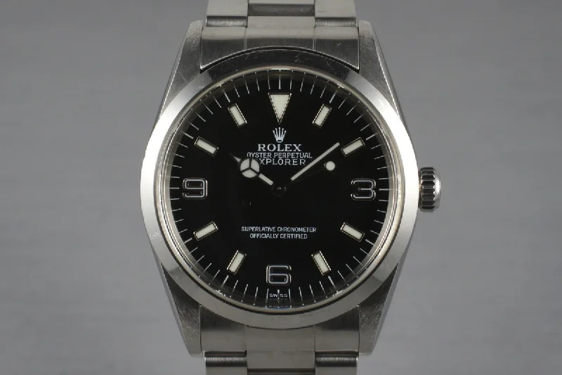 Rolex Watches: The Perfect Blend of Art and Precision –1997 Rolex Explorer 14270 with Box and Papers