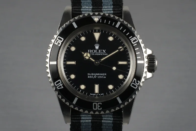 Rolex Watches: Luxury for the Modern Era –1984 Rolex Submariner 5513 with Rolex Service Papers