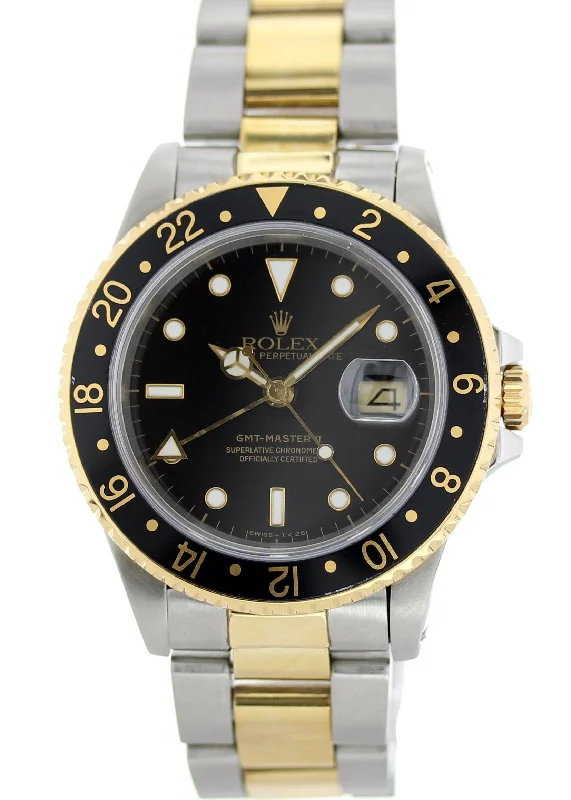 Rolex Watches: A Class Above –Rolex Oyster Perpetual GMT-Master II 18K 16713 Mens Watch