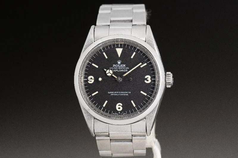 Explore the Finest Rolex Watches Online –1967 Rolex 1016 Explorer Mk 1 Dial with Box, Booklet & Papers