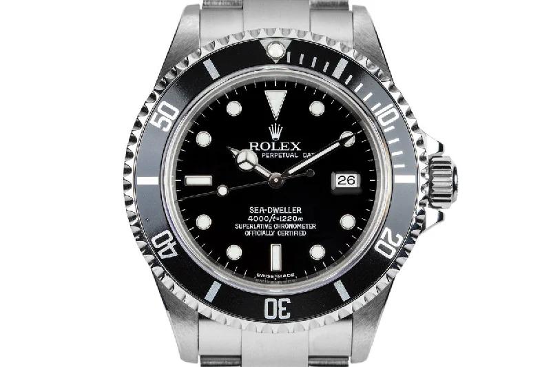 Shop Limited-Edition Rolex Timepieces –2003 ROlex Sea-Dweller 16600