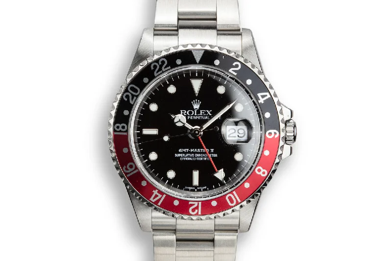 Shop Iconic Rolex Models at Unbeatable Prices –2000 Rolex GMT-Master II 16710 "Coke"