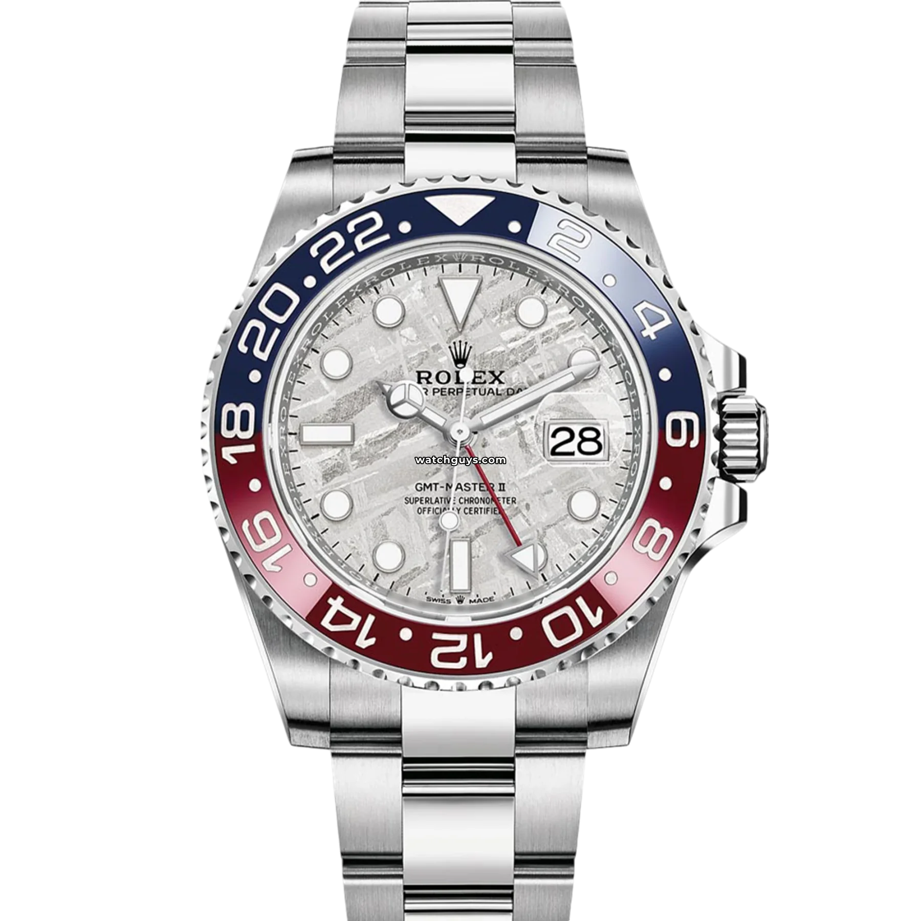 Discover the Best Rolex Timepieces Online –Rolex GMT-Master II 126719BLRO Meteorite