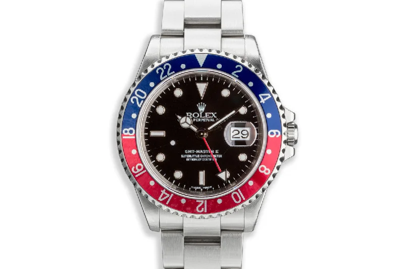 A Wide Selection of Rolex Watches for You –2000 Rolex GMT-Master II 16710 "Pepsi" Bezel