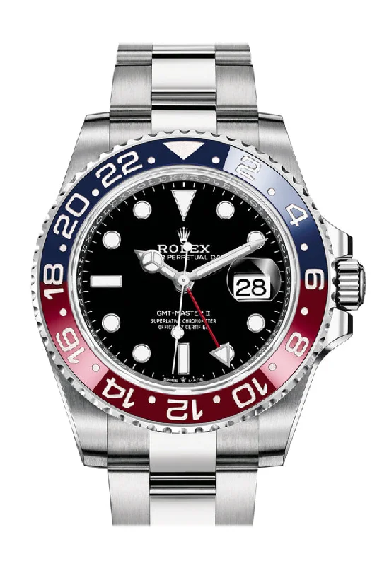 Discover Iconic Rolex Watches with Precision –Rolex GMT-Master II Blue Dial  Men's Watch 126710BLNO 126710