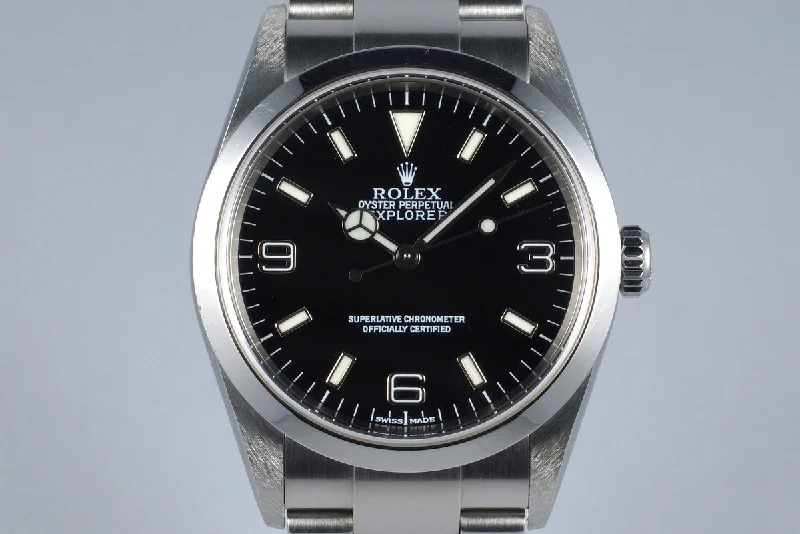 Rolex Watches for the Modern Luxury Seeker –2002 Rolex Explorer 114270