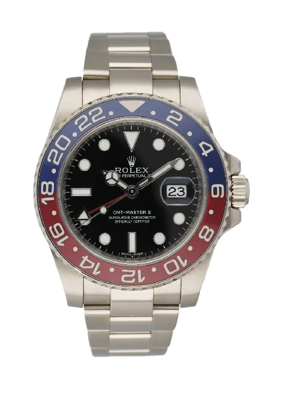 Rolex Watches – A Tradition of Excellence –Rolex 116719 GMT-Master II 18K White Gold Pepsi Ceramic Bezel Men's Watch