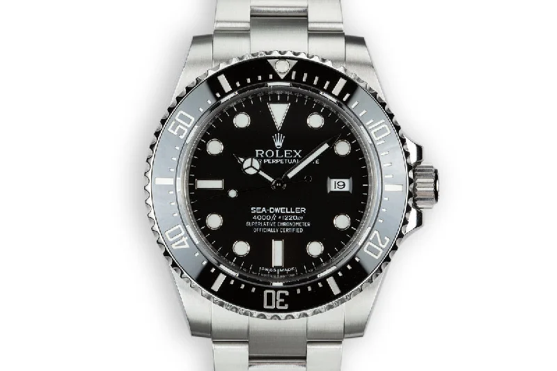 Iconic Rolex Watches Now Available –2016 Rolex Sea-Dweller 116600 with Box and Papers