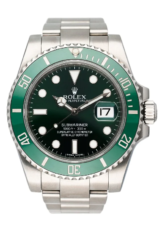 Rolex Watches: The Mark of True Craftsmanship –Rolex Submariner Date "Hulk" 116610LV Mens Watch Box Papers