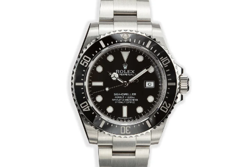 Find the Rolex Watch You've Always Wanted –2014 Rolex Sea-Dweller 116600 with Box and Papers