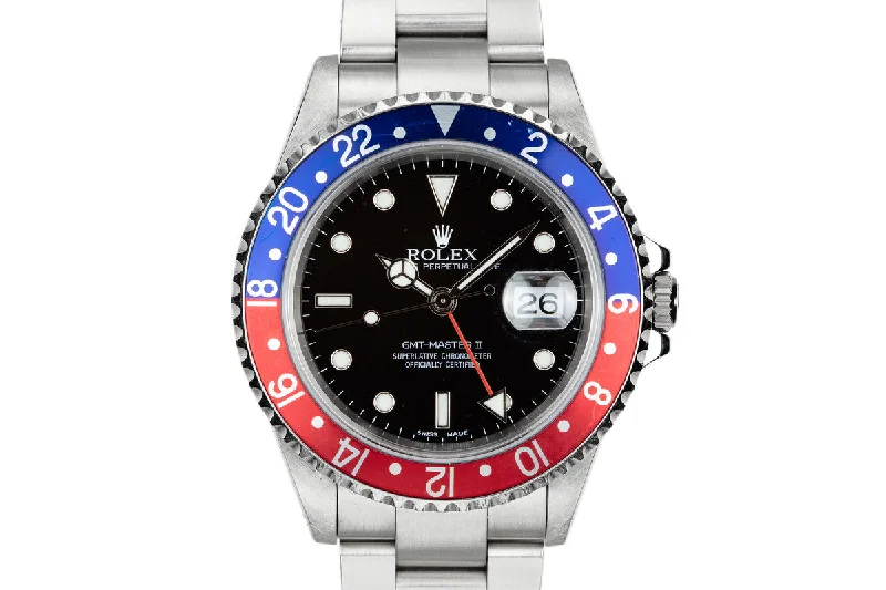 The Ultimate Collection of Rolex Watches –2002 Rolex GMT-Master II 16710 "Pepsi"