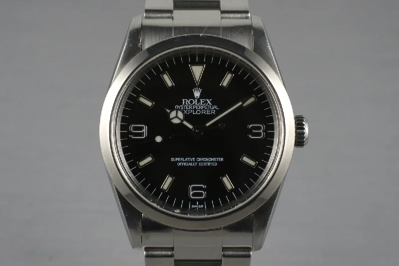 Explore the World of Rolex Watches Today –1997 Rolex Explorer 14270