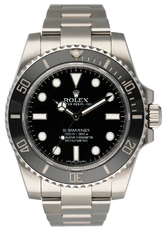 Rolex Watches for Collectors and Connoisseurs –Rolex Submariner No Date 114060 Ceramic Bezel Mens Watch