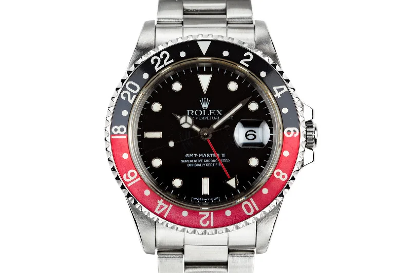 Explore Exquisite Rolex Watches Online –1995 Rolex GMT-Master II 16710 "Coke"