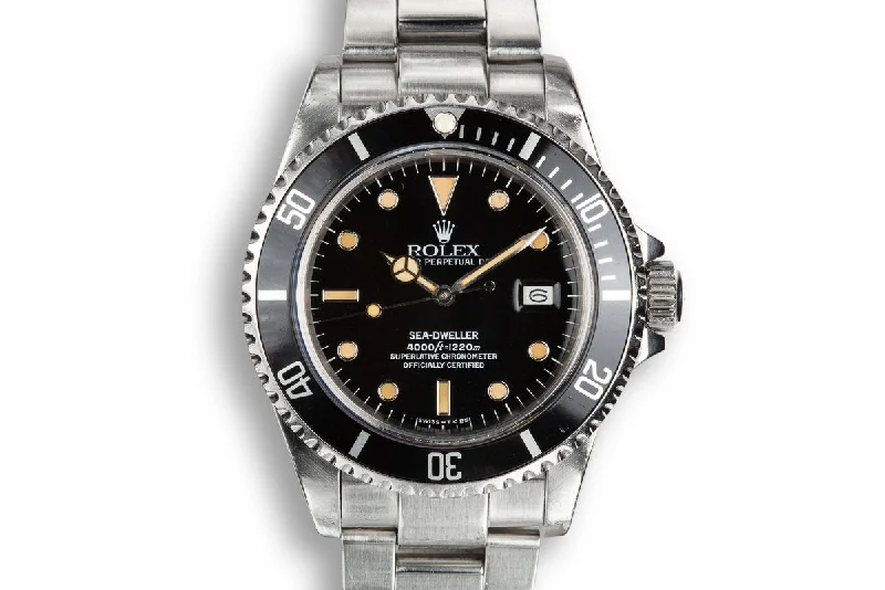 Explore the Finest Rolex Watches Online –1984 Rolex Sea-Dweller 16660 Glossy Dial