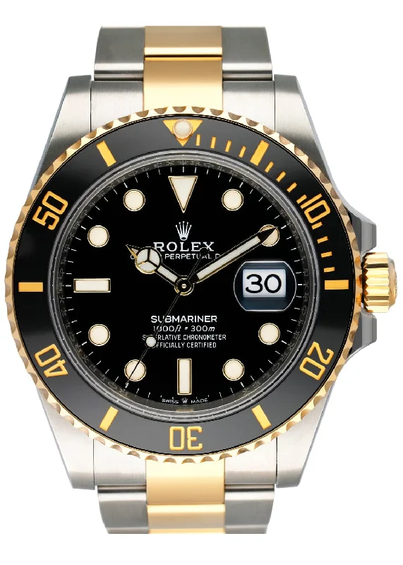 Discover Rolex Watches for Ultimate Prestige –Rolex Submariner 126613LN Black Dial Two-Tone Mens Watch Box Papers