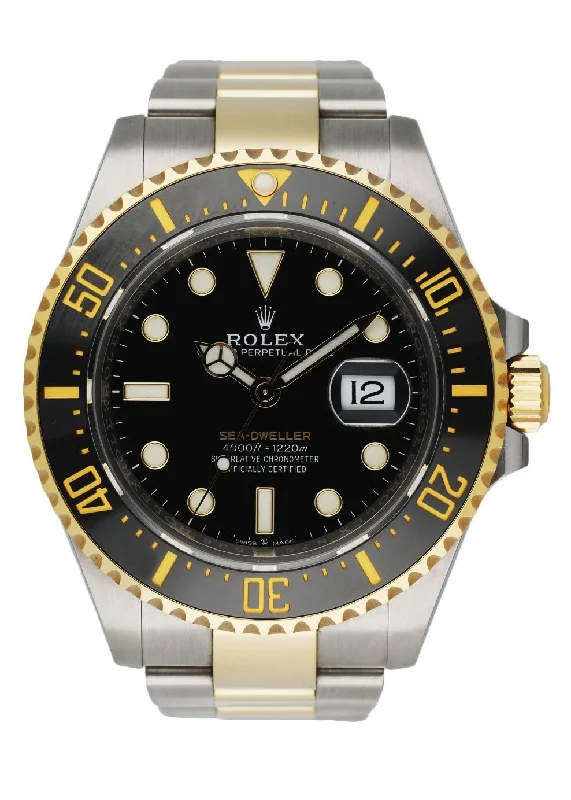 The Legacy of Rolex Watches Continues –Rolex Sea-Dweller 126603 Two Tone Men's Watch Box & Card