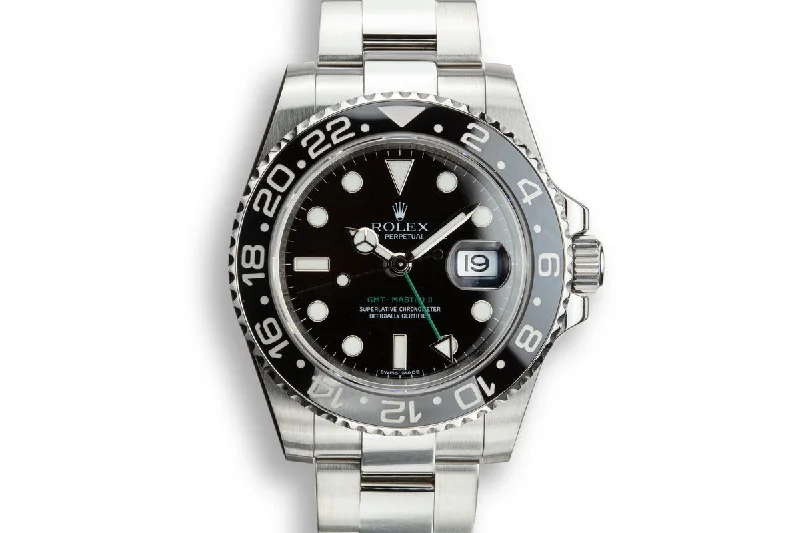 Shop Rolex Watches and Elevate Your Look –2010 Rolex GMT-Master II 116710 with Box and Papers