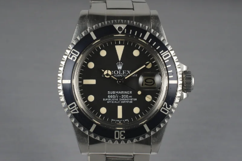 Iconic Rolex Watches Now Available –1979 Rolex Submariner 1680