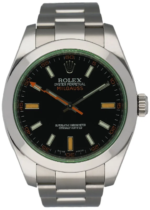 Rolex Watches – Precision in Every Detail –Rolex Milgauss 116400GV Men's Watch