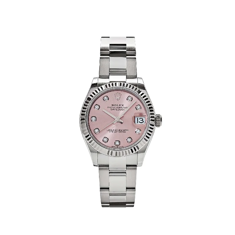 Rolex Watches: A Statement of Luxury –Rolex Datejust 278274 'Ladies' Stainless Steel Pink Diamond Dial