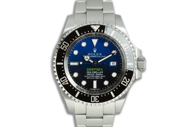 Get Your Rolex Watch Today –2016 Rolex DeepSea Sea-Dweller 116660 "James Cameron" with Box, Booklets, Chronotag & Card