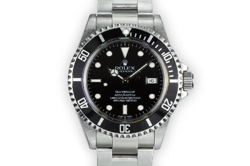 Experience Elegance with Rolex Watches –2006 Rolex Sea-Dweller 16600 with Box and Papers