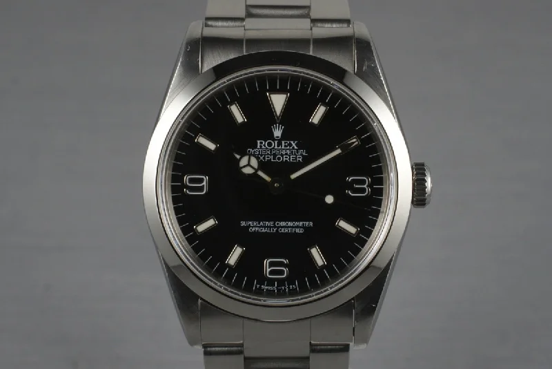 Discover Rolex Watches for Ultimate Prestige –1995 Rolex Explorer 14270