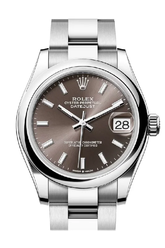 Shop Rolex Watches and Elevate Your Look –Rolex Datejust 31 Brown Dial Oyster Ladies Watch 278240 278240-0009