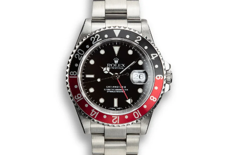 Rolex Watches for Discerning Tastes –2000 Rolex GMT-Master II 16710 "Coke"