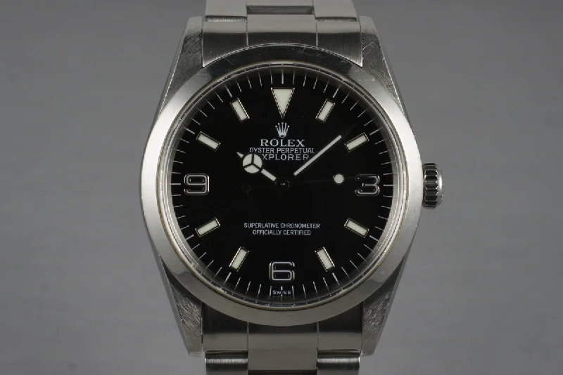 Rolex Watches – For the Discerning Collector –1999 Rolex Explorer 14270