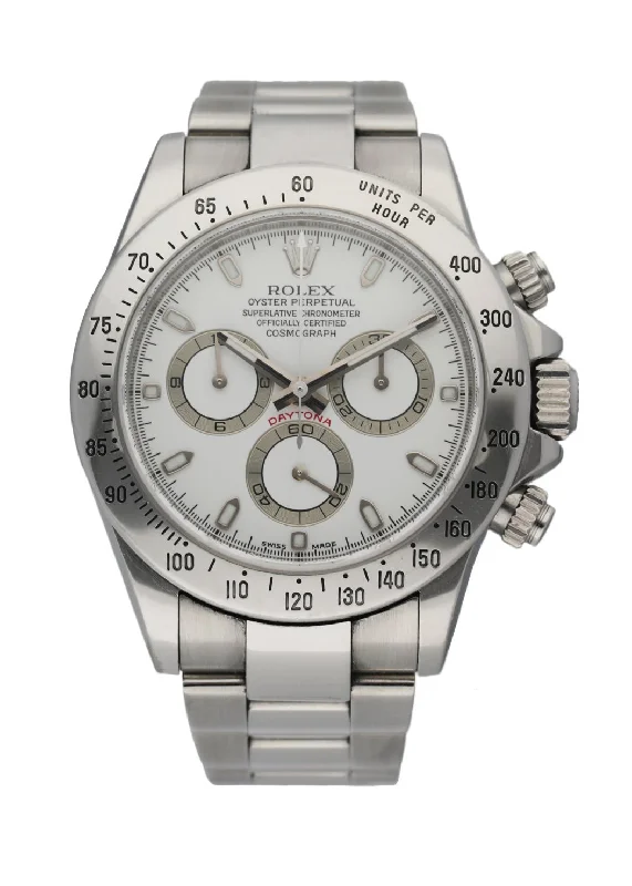 Rolex Watches – Luxury in Every Moment –Rolex Daytona Cosmograph 116520 Stainless Steel Men's Watch