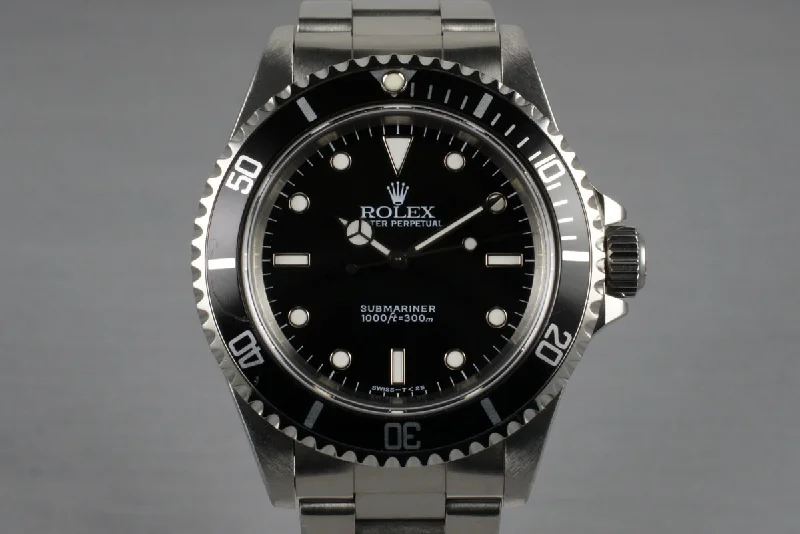 Find Your Perfect Rolex Watch Online –1997 Rolex Submariner 14060