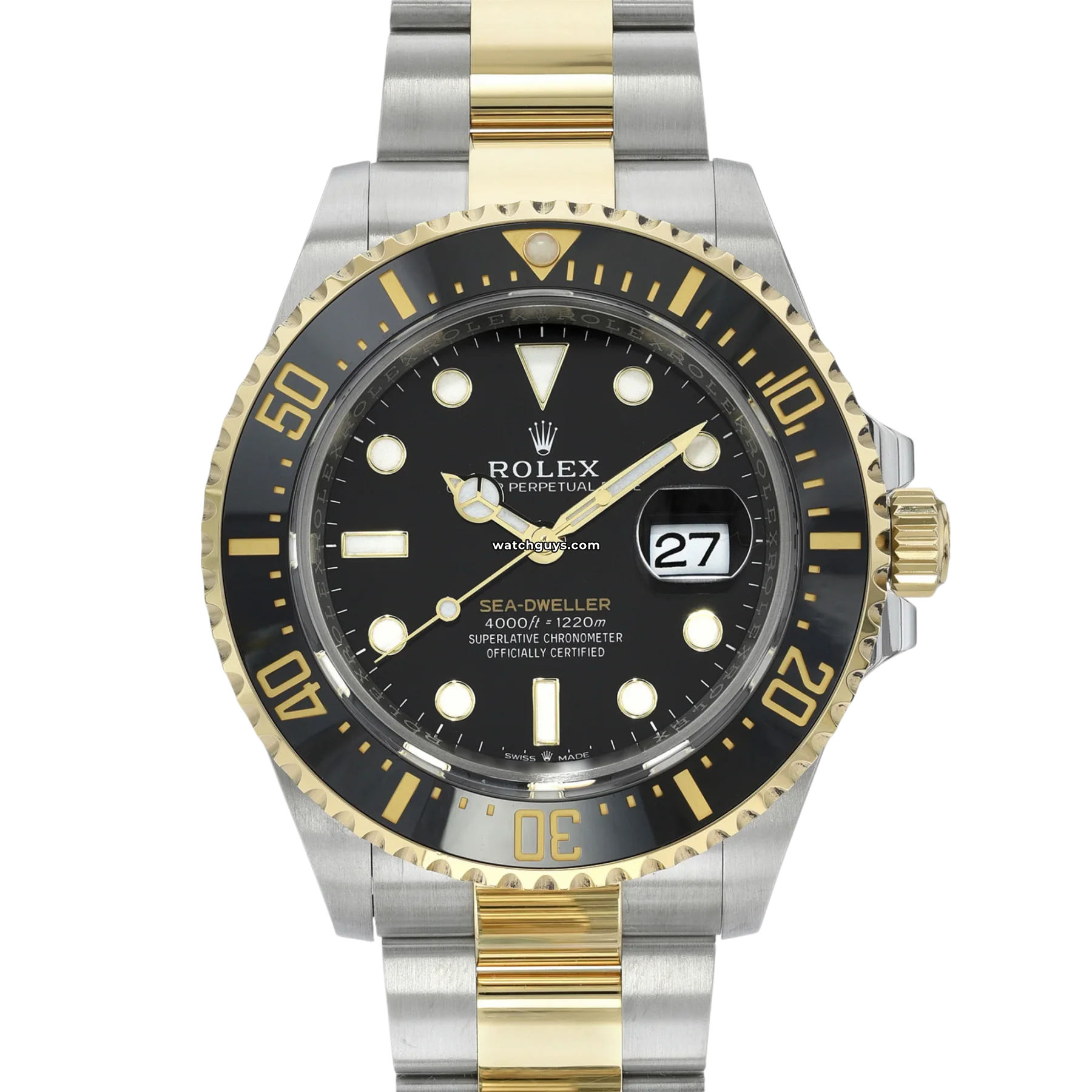 Explore the Finest Rolex Watches Online –Rolex Sea-Dweller 126603 Two Tone