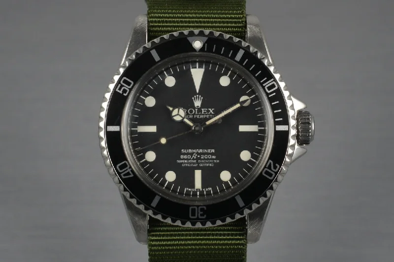 Rolex Watches: The Epitome of Excellence –1962 Rolex Submariner 5512 PCG Mark III Maxi Dial