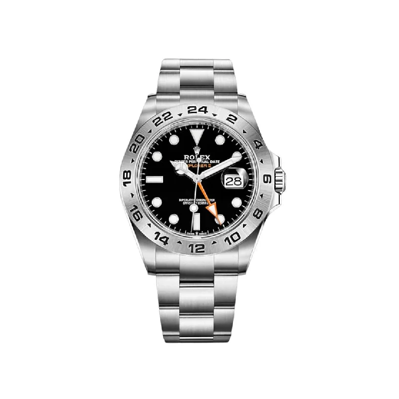 Shop Limited Edition Rolex Watches –Rolex Explorer II 216570 Stainless Steel Black Dial (2021)