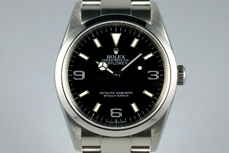 Rolex Watches: Elevate Your Wrist Style –2006 Rolex Explorer 114270